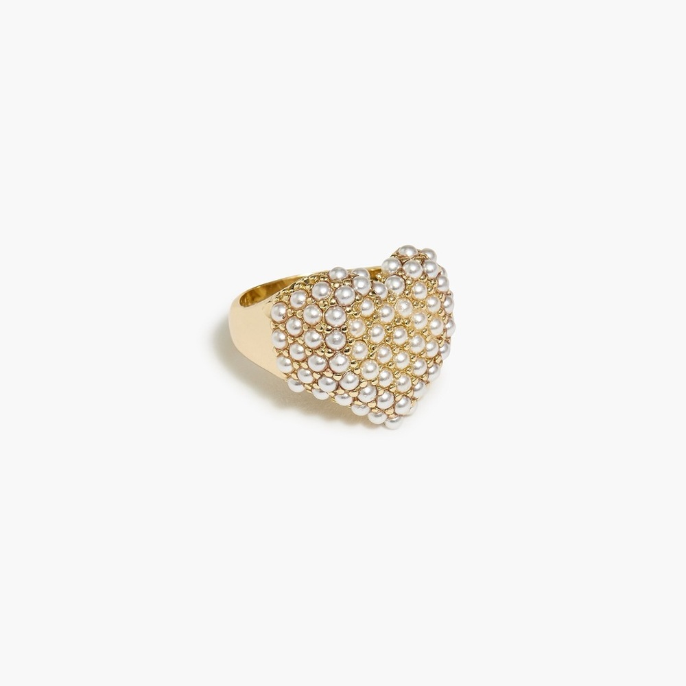 Jcrew pearl pave ring